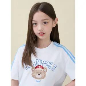 [BEANPOLE KIDS] [BEANPOLE KIDS] 그래픽 포인트 여아 티셔츠  화이트 (BI6342G081) (BI6342G081)