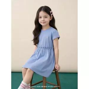 [BEANPOLE KIDS] [BEANPOLE KIDS] 나야나 솔리드 저지 원피스  스카이 블루 (BI6471G08Q) (BI6471G08Q)