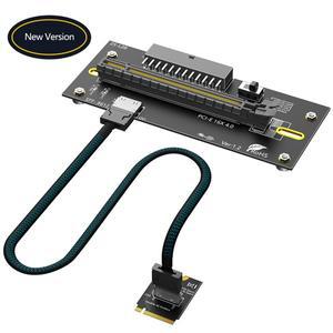 M.2 to PCIE4.0 라이저 카드 ATX 24핀 전원 공급 장치 포함 NVME 2230 PCI 익스프레스 X16 OCulink SFF-861