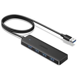 UGREEN USB 허브 포트 스플리터 울트라 호환 키보드 슬림 디스크 1M 3피트 데스크탑 프린터용 PS5 XBOX 드라이브 PC 마우스 확장기 플래시 노트북 등과