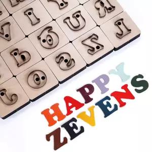 26 글자 가죽 도구절단 다이 종이 스크랩북 다이 컷 금형 DIY Leathercrafts 대문자 알파벳 커터