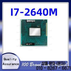 CPU i7 2640M i7 SR03R 2.8 GHz 중고 듀얼 코어 쿼드 스레드 35W 소켓 G2 직접 구매