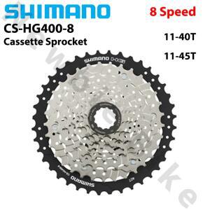 시마노 호환 CS-HG400-8 8단 HG 스플라인 카세트 스프로킷 MTB 산악자전거용 11-40T 정품