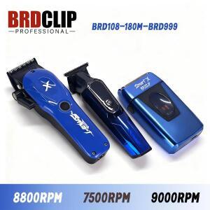 전문 이발소 헤어 클리퍼 BRDCLIP 108 8800RPM 트리머 면도기 자기 부상 모터 999