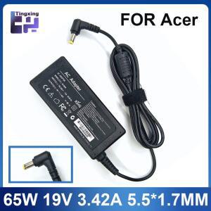 19V 3.42A 65W 5.51.7mm AC 노트북 충전기 어댑터 Acer Aspire 5315 7739Z 전원 공급 장치