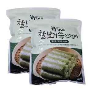 정가네 찰보리 쑥 인절미 50개