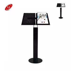 카다로그스텐드 pop꽂이 테이블메뉴판 가격꽂이 카달로그스탠드 카다로그 스탠드 BLACK 2열 A4