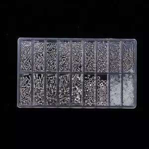 18종 드라이 세트 박스 시계 나사 부품 1000pcs 안경 부품 박스