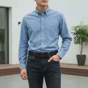 [하프클럽/]나일론 포켓 수납 허리띠 남성 아웃도어 버클 청바지용 벨트