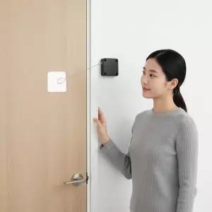 [하프클럽/]현관문 자동 닫힘 와이어 도어클로저 미닫이문 안전 잠금장치