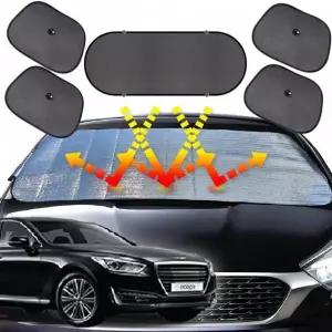 [하프클럽/]햇빛가리개 앞유리커버 차박용품 EQ900 6종세트