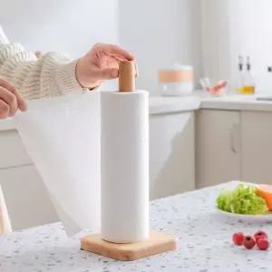 조리타올봉 우드 키친타올 홀더 원목 거치대 키친타올걸이 키친타올홀더 키친타올꽂이