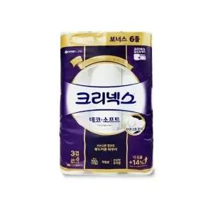 크리넥스 이사 집들이 도톰한 롤화장지 휴지 30롤 두루마리화장지 미용티슈 (WCA101C)