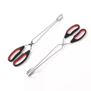 조리 집게 세트 스텐 음식집게 샐러드 스테인리스 요리 32.5cm 2p WFOEJPN