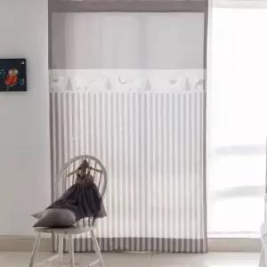 TBZ 북유럽 암막커튼 노른노른 나비주름 75x230cm 1장 WFNK4AK