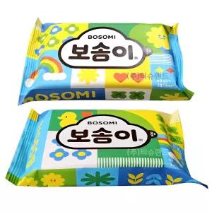 보솜이 휴대용 물티슈 이지플레이 10매x1개 여행용 외출 물티슈