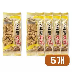 오트밀강정 70g 5개 귀리 오트밀과자 건강간식