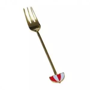 ( )파라솔 스텐 과일포크 13cm 1P 양식기 커트러리 디저트 다용도 식기