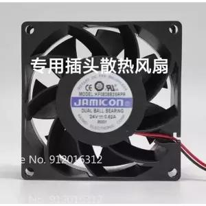 JAMICON KF0838B2SRPR 8CM 8038 DC24V 대용량 인버터 냉각 팬 80x80x38mm용 새 쿨러 팬