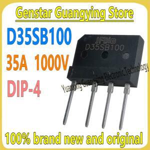 1개 D35SB100 GBJ3510 35A1000V 정류기 브리지 스택 플랫 풀 100% 새 제품