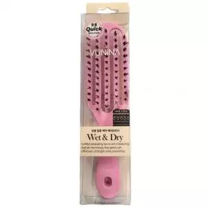 머릿결에 윤기 부여하는 모발집중 헤어브러시 중 핑크