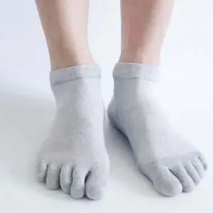 남자 여름철 시원한 통풍 발편한 메쉬 단목 발가락 양
