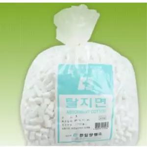 코피지혈 치과 코튼볼 소독 탈지면 450g 관리 병원용 슬라이스볼