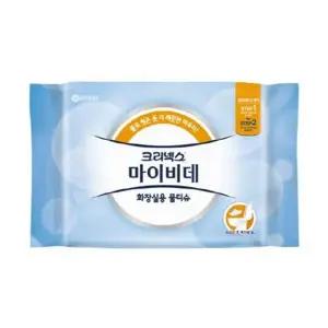 크리넥스 마이비데 물티슈 리필 46매 1개