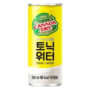 소토닉 캐나다드라이 토닉워터 30캔 250ml