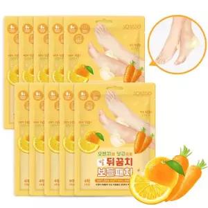 [10개] 소프리스 발뒤꿈치 보들패치4매 x10개 올리브영 촉촉한 발각질 관리