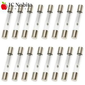 100PCS 5KV 5000V 퓨즈 6x40mm 0.6A 1A 유리관 고압 전자