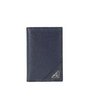 카드지갑 비텔로 마이크로 그레인 삼각로고 네이비 2MC101 2CB2 F0216