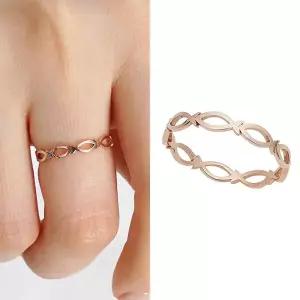 [rorojewelry]플로우 라인 피쉬 / 14k
