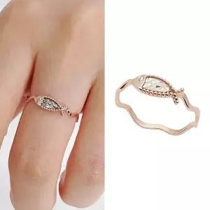 [rorojewelry]웨이브 파이시즈 / 14k