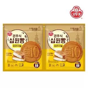 [오뚜기] 경주식 십원빵 오리지널 318g x 2개