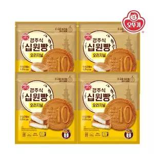 [오뚜기] 경주식 십원빵 오리지널 318g x 4개