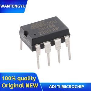 10PCS ATTINY85  집적 회로. 8비트 마이크로컨트롤러 - MCU DIP-8