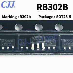 16000PCSLot R302b Marking RB302B SMD IC SOT23-5 Battery Protection and original