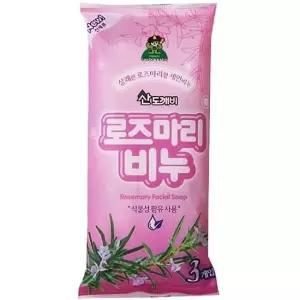 고품질 산도깨비로즈 마리비누_3개입_화장비누 (W562039)