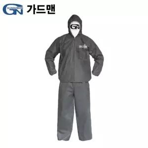 고품질 가드맨 G-2작업복(SBW) 투피스XXL연회색 방진 방역복 (W86A870)