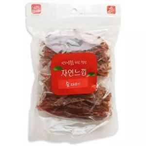 강아지 수제 간식 오리고기 200g 반려견 건조 육포 반려견육포 (WC35530)