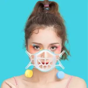 마스크 지지대 숨쉬기 편한 실리콘 마스크가드 F형 숨편한마스크가드 (W8C18DF)