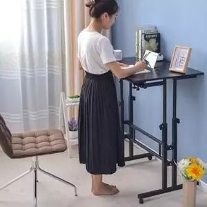 스탠딩 작업대 1인용 높이 조절 책상 컴퓨터 데스크 스탠드 리빙룸 WFNR0FJ