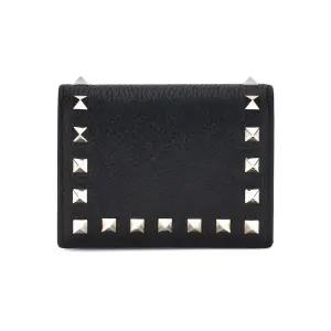 26SS 락스터드 반지갑 블랙 8W2P0P39 VSH 0NO