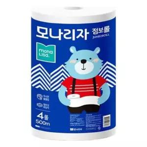 모나리자 점보롤 1겹 500m 4롤