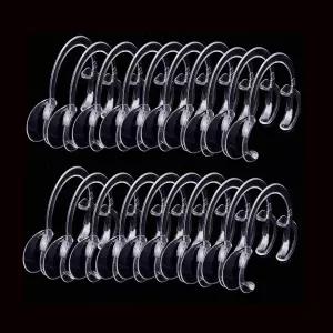 펀흥 20Pcs C자형 볼 리트랙터 치과 립 구강 게임 스피크 아웃 마우스 가드 파티(작은)를 위한 오프너 교정