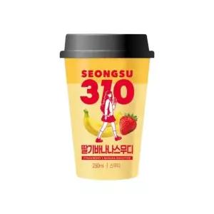 성수310 딸기바나나 스무디 250ml x 3개