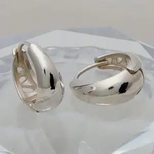 실버귀걸이 92.5 SILVER 물방울 링 귀걸이