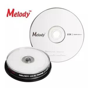 (멜로디) 700M CD-R 52X 10P 케익 DVD (W90F4BC)