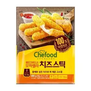 롯데햄 모짜렐라 치즈스틱 400g 6입